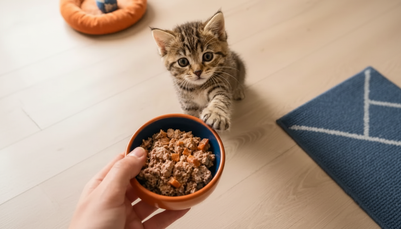 New Kitten Feeding Plan: Portions, Schedule, and Food Tips